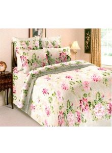 КПБ 1,5 сп бязь набивная 1 наволочка 60х60